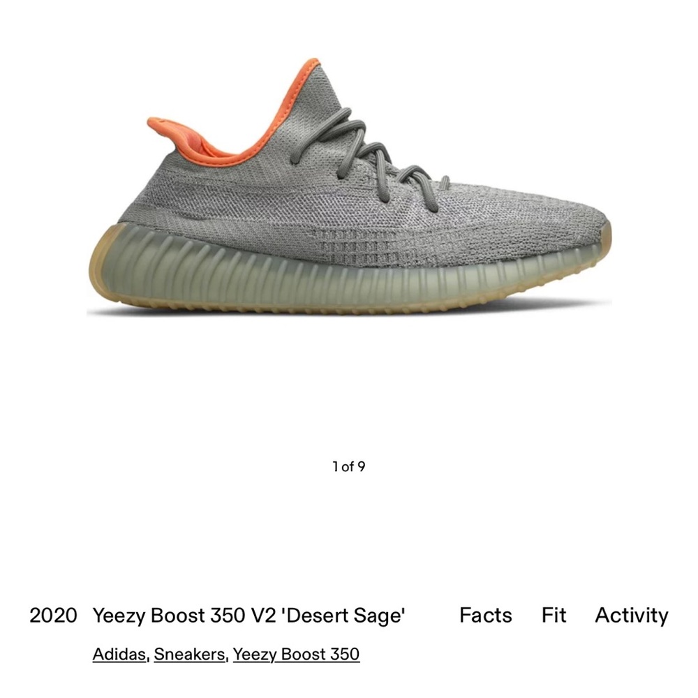 Yeezy Boost 350 V2 - Desert Sage